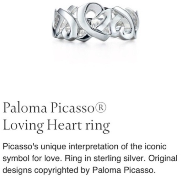 Tiffany & Co. Paloma Picasso Loving Heart Ring (retired) - Picture 3 of 4